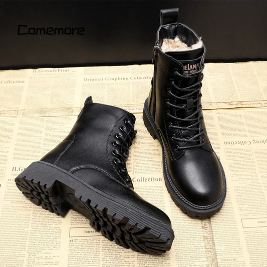 HERA | Elegant black winter boots