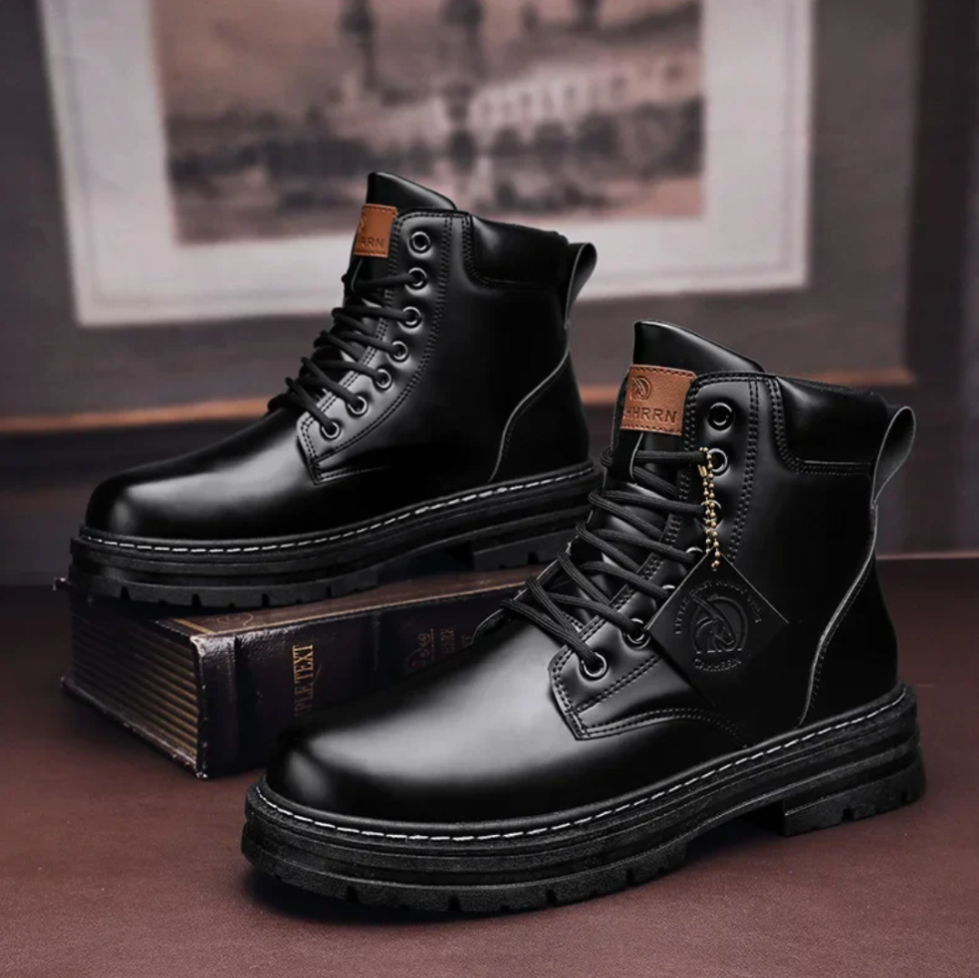 Rebelio erittäin mukavat pitsisaappaat Rebelio Ultra Comfortable Lace-Up Boots